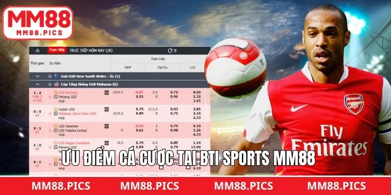 Lý do vì sao người tham gia nên lựa chọn BTi SPorts MM88